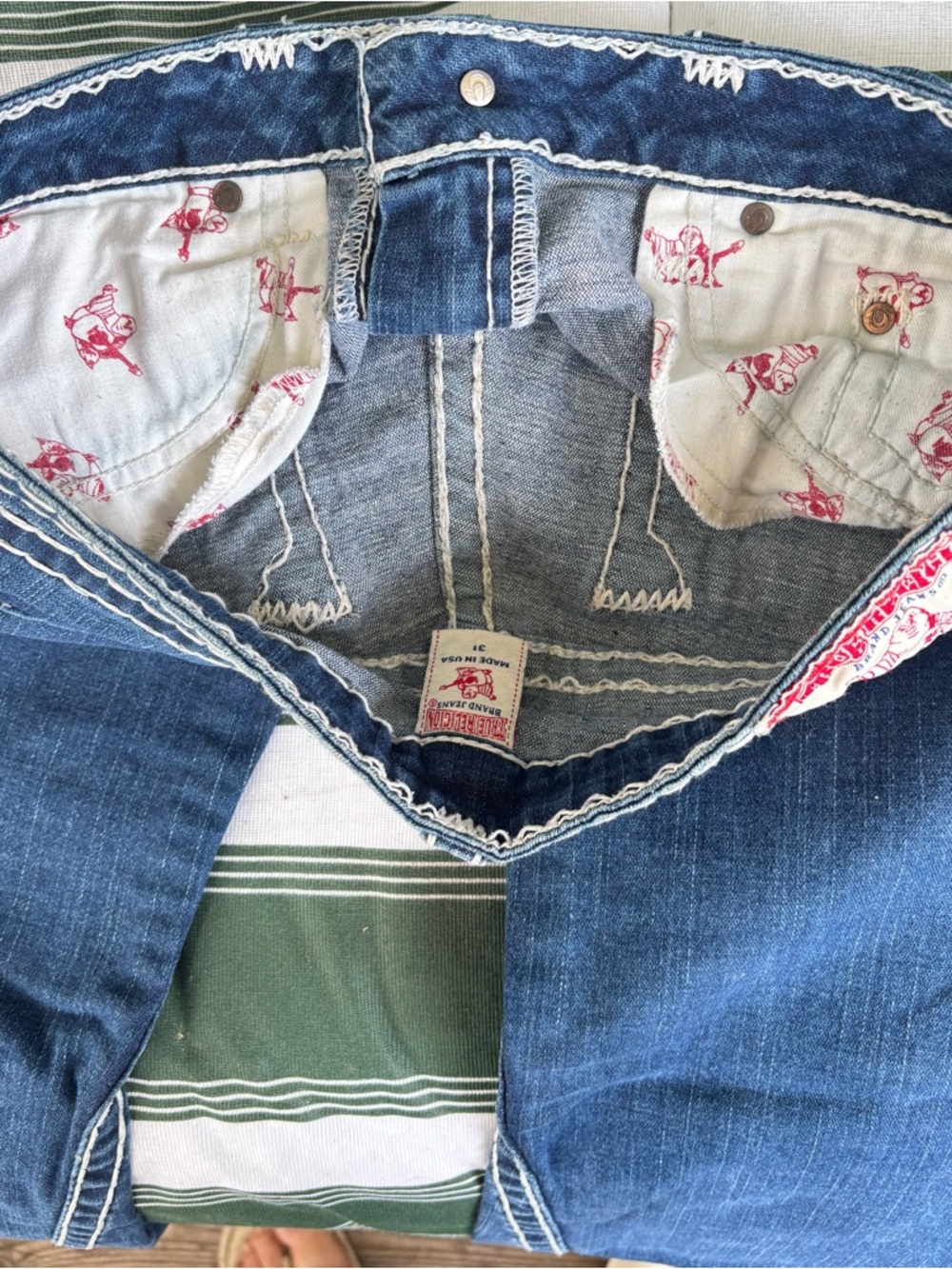 True Religion Women's Dani Super T Flare Jeans - Picture 12 of 16